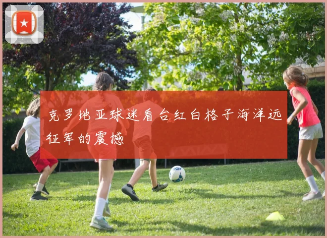 克罗地亚球迷看台红白格子海洋远征军的震撼