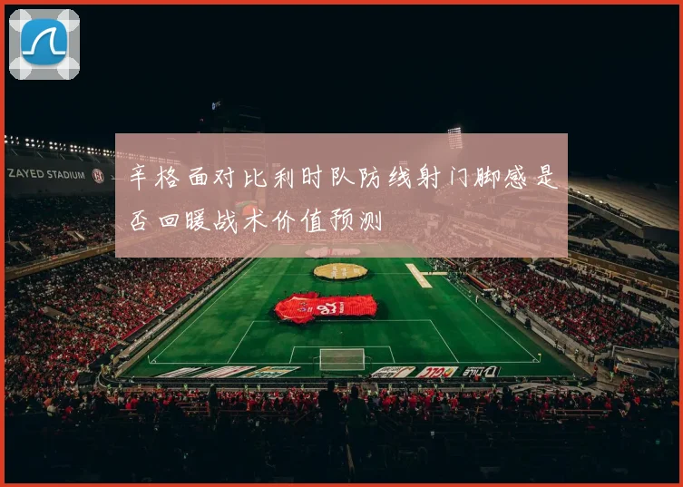 辛格面对比利时队防线射门脚感是否回暖战术价值预测