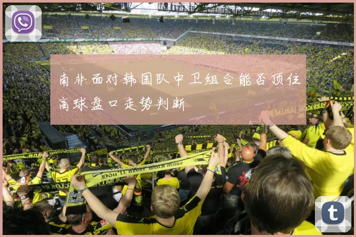 南非面对韩国队中卫组合能否顶住高球盘口走势判断